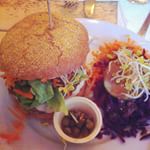 Hello #yacht #burger #vegan #veganfishpatty #remoulade #capers #mhm #dailyhappa at @let_it_be_vegan