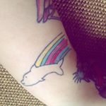 May my #gaydolphin #tattoo shit #rainbows of #love as long until we're all treated #equal! Don't let hate win! #orlando #lgbt 👬👭👫🌈🌈🌈🌈🐬🐬🐬🐬