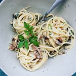 Spontane #steinpilz #spaghetti #rezept auf meinem Blog/ Link im Profil😛🍄#vegan #happa #dailyhappa #driedmushrooms #comfortfood